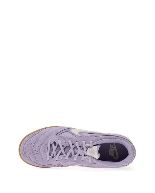 Nike Purple Gato Suede Low-Top Sneakers for men