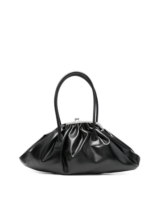 Comme des Garçons Black Kiss Clasp Shoulder Bag