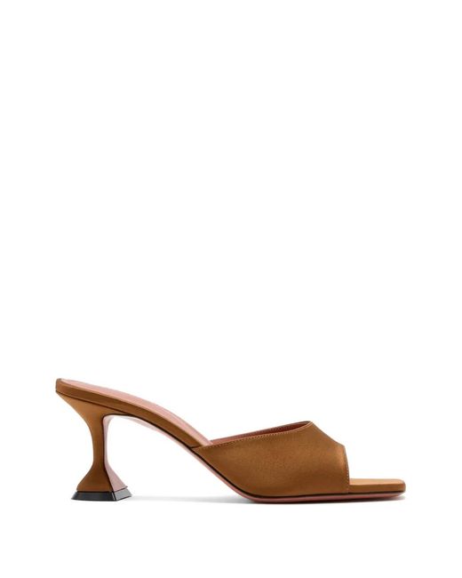 AMINA MUADDI Brown 70Mm Lupita Sandals
