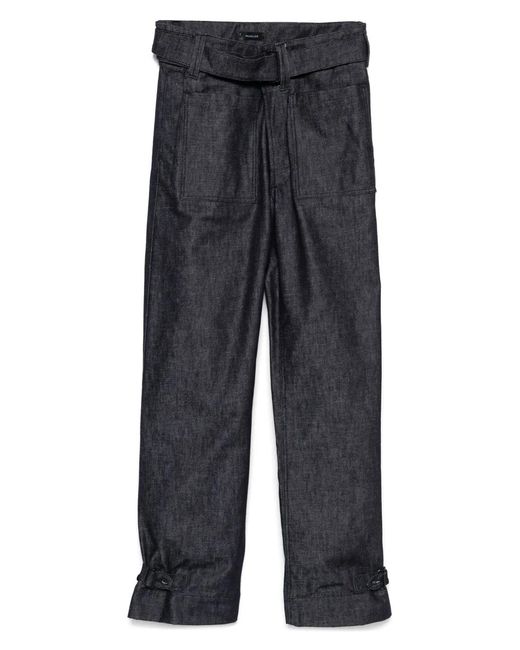 Vaqueros Con Cinturón Mugler de hombre de color Gray
