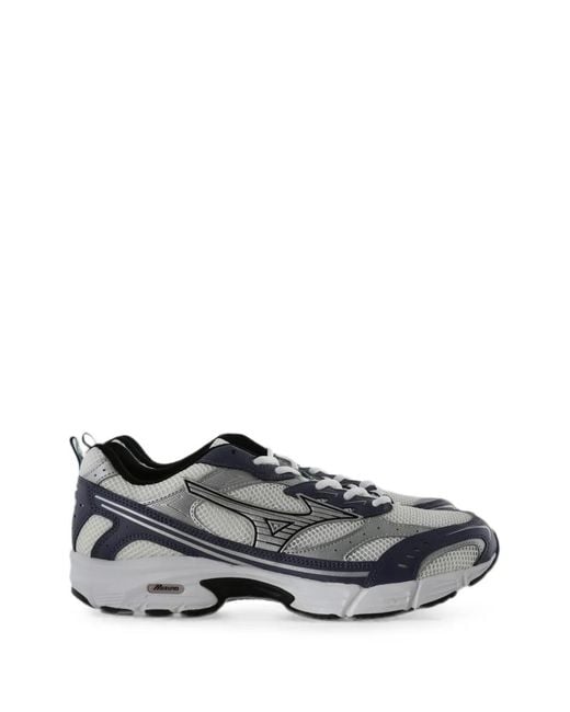 Mizuno Gray Mxr Panelled Mesh Sneakers for men