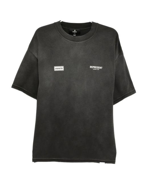 Represent Black X Oasis Owners Club T-Shirt for men