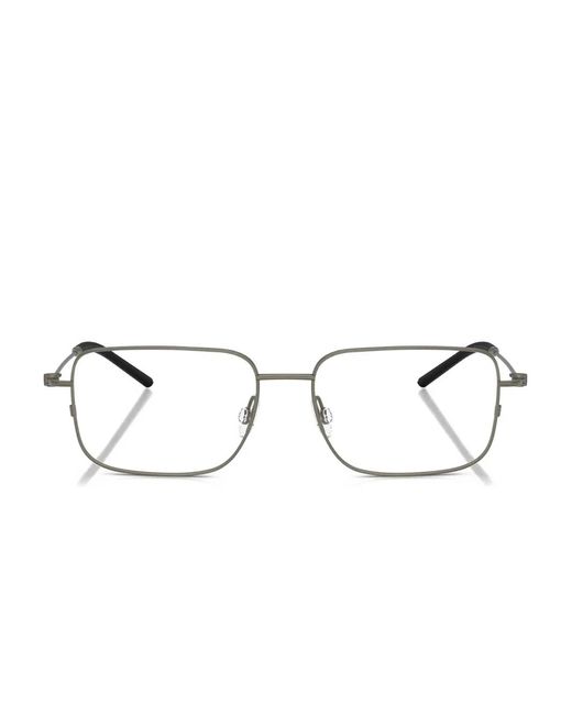 Moncler Metallic Square-Frame Glasses