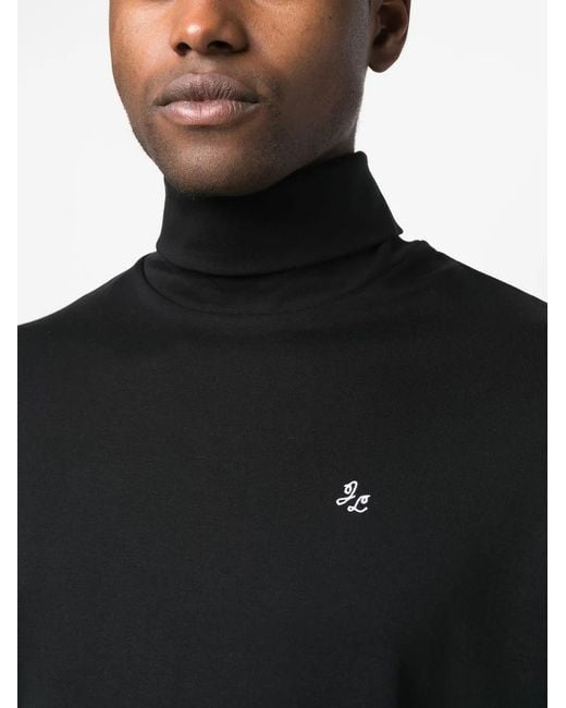 J.Lindeberg Black Aydin Jl High-Neck Top for men