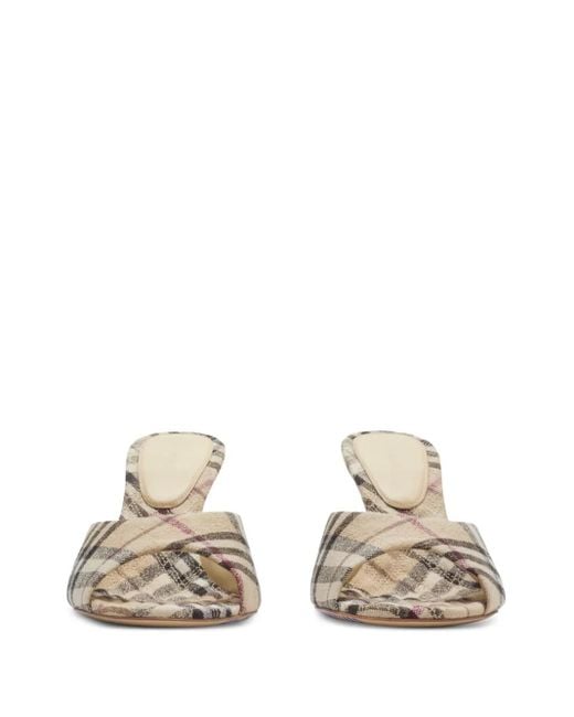 Burberry Metallic With Heel