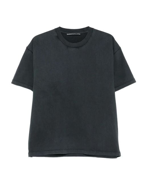 Stockholm Surfboard Club Black Cotton T-Shirt for men