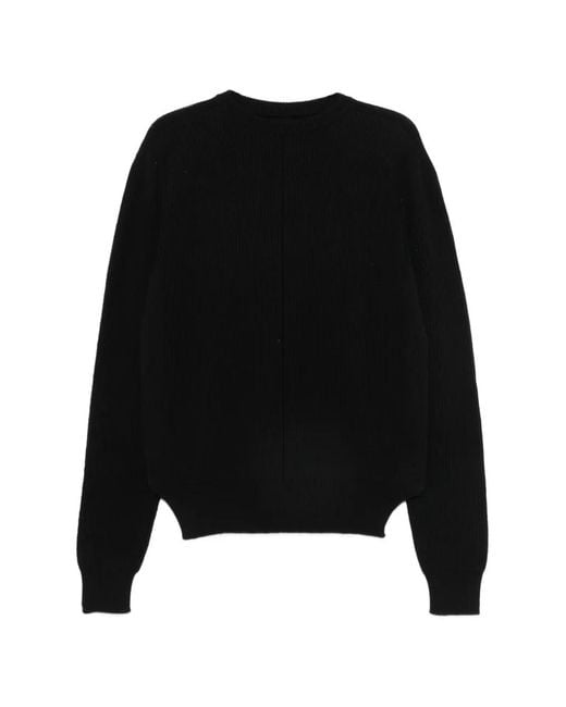 Rick Owens Black Knit Sweater for men