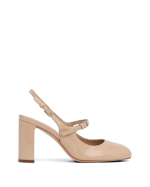 Cinq À Sept Natural Lola Slingback Mules