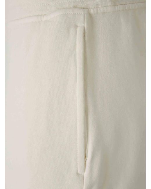 Stone Island Natural 6200010 Organic Cotton Fleece Sweatpants for men