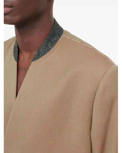 Maison Margiela Brown Wool Jacket