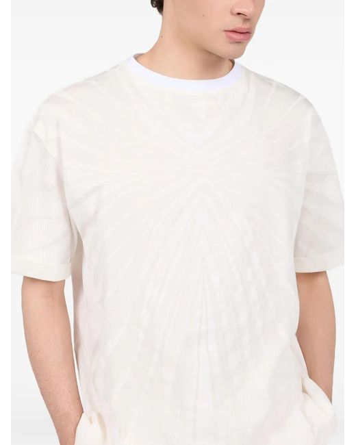 Roberto Cavalli White Short-Sleeve T-Shirt for men