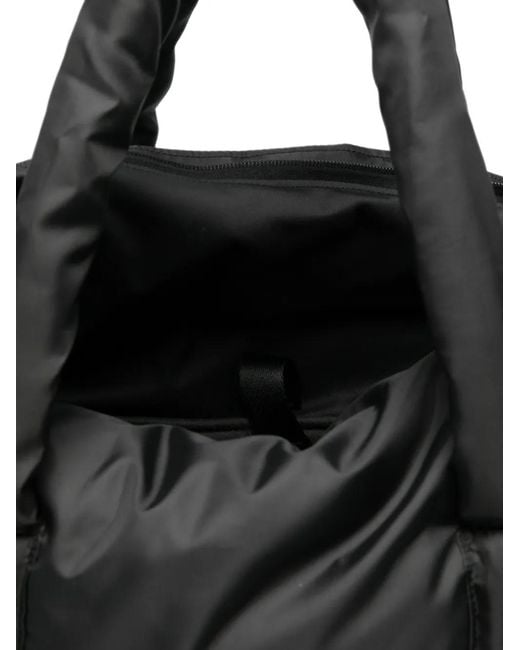Y-3 Black Padded-Strap Tote Bag for men