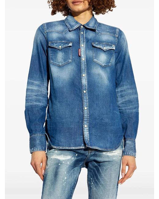 DSquared² Blue Shirt