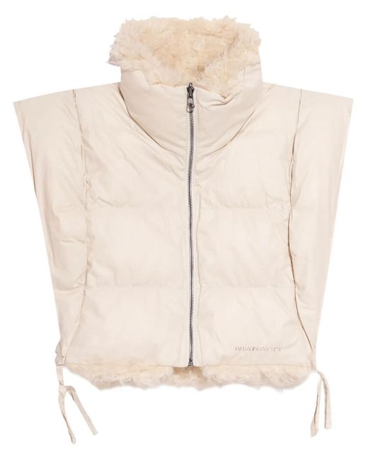 Isabel Marant Natural Reversible Vest Hoodiali