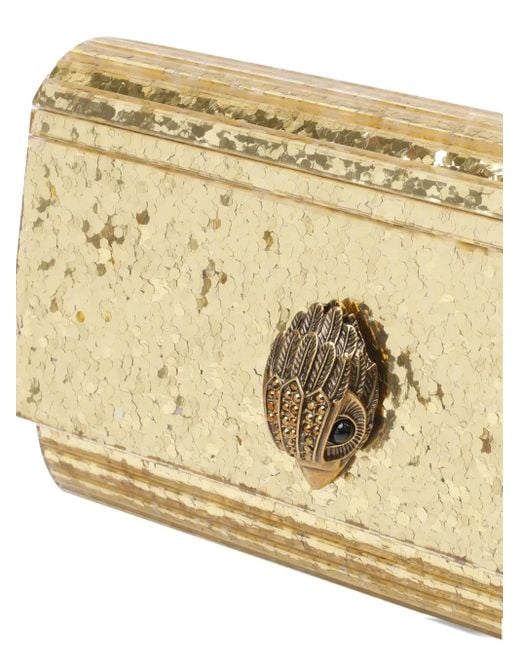Kurt Geiger Natural Schultertasche mit Adlerkette