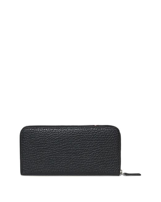 John Richmond Black Zip Wallet