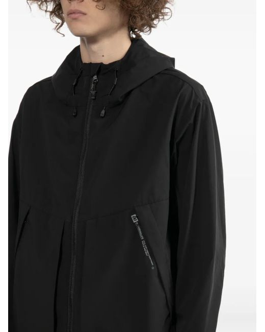 Chocoolate Black Logo-Print Jacket for men