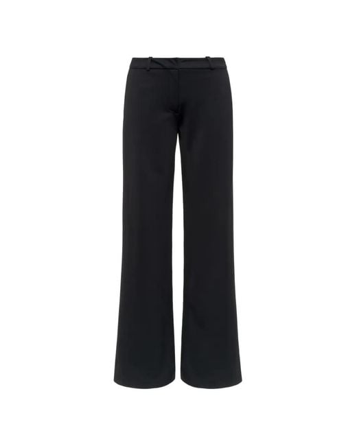K-Way Blue Jalle Sl Wide-Leg Trousers