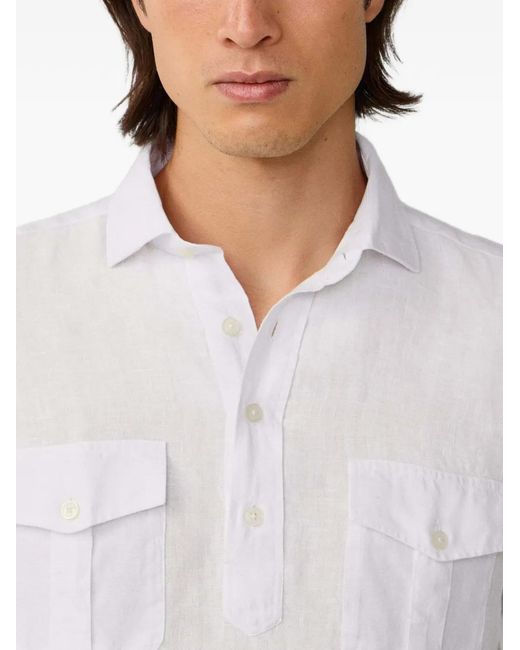 Camicia di Hackett in White da Uomo