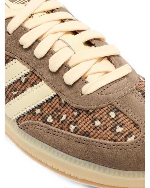 Adidas Brown Samba Og Shoes for men