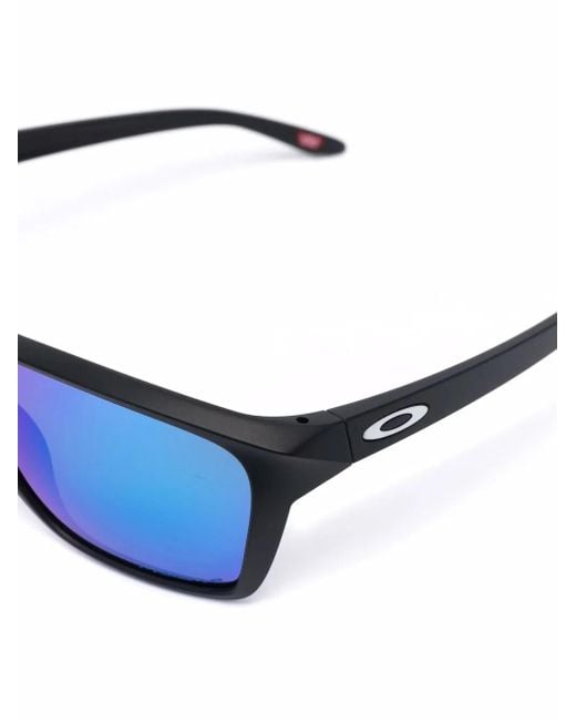 Oakley Blue Sylas Rectangular-Frame Sunglasses for men