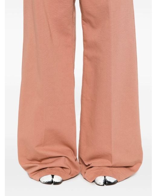 Rick Owens Pink Geth Belas Wide-leg Trousers