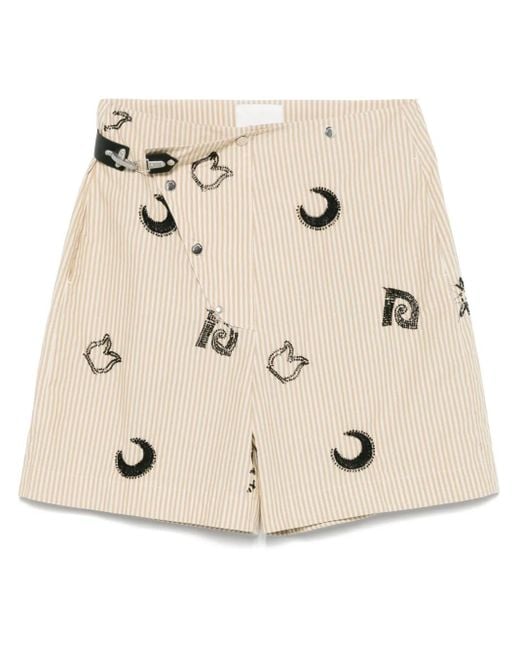 Nanushka Natural Mikos Shorts for men