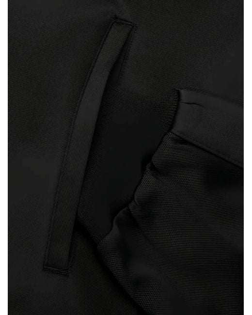 Pleasures Black Logo-Patch Track Jacket for men