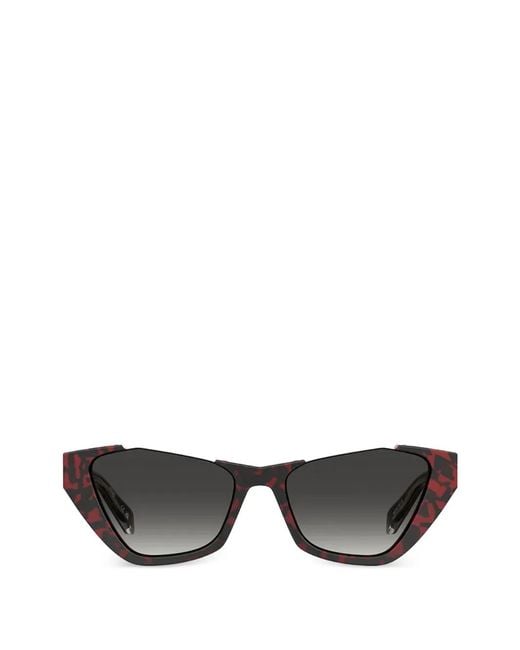 Moschino Gray Cat-Eye Sunglasses