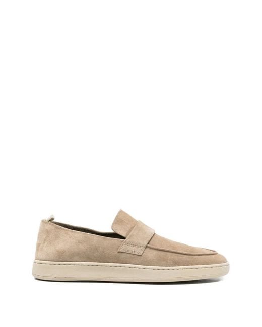 Officine Creative White Pull-Tab Loafers for men