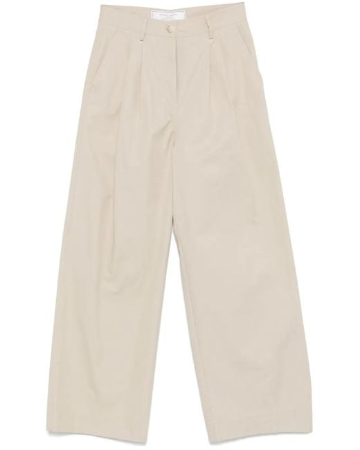 Societe Anonyme White Charlotte Trousers