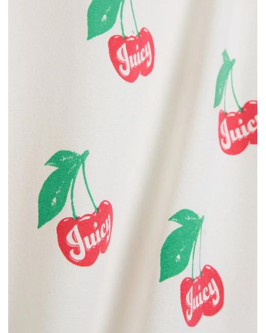 Juicy Couture Pink Cherry-Print Pajama Set