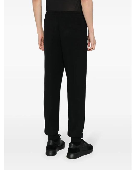 HUGO Boss Black Thick Cotton Drawstring Waist Joggers Pants for men