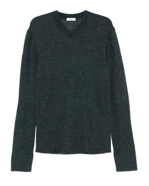 Rier Green V-Neck Sweater for men