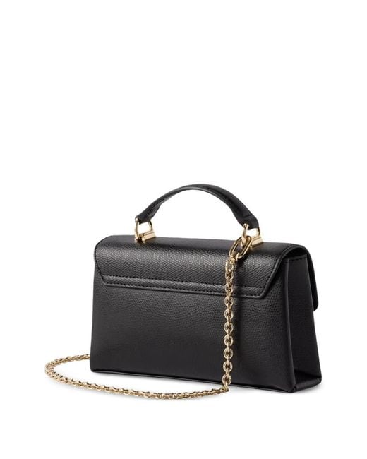 Furla Black 1927 Logo-Plaque Mini Bag