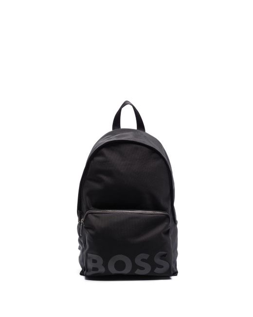 Sac à dos à logo imprimé BOSS by HUGO BOSS pour homme en coloris Noir | Lyst