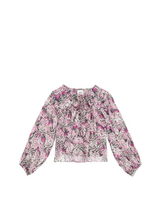 Isabel Marant Pink Ametissa Blouse