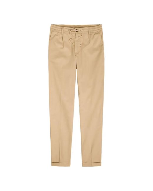 Aurélien Natural Drawstring Trousers for men