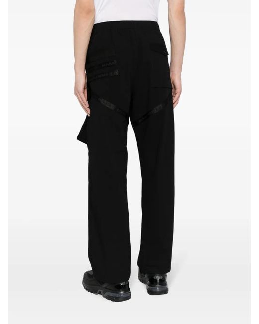 Maharishi Black 4548 Cordura Nyco Track Pants for men