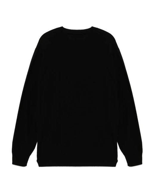 Undercover Black Jacquard Logo Motif Jumper for men
