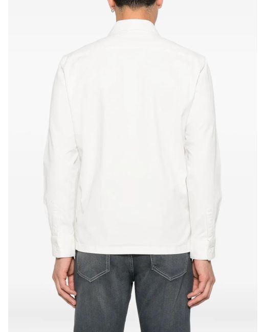Marc O' Polo White Patch-Pocket Shirt for men