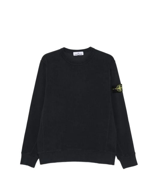 Stone Island Black Sweatshirts for men