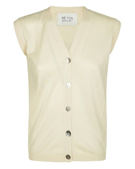 Be You Natural V-Neck Cardigan