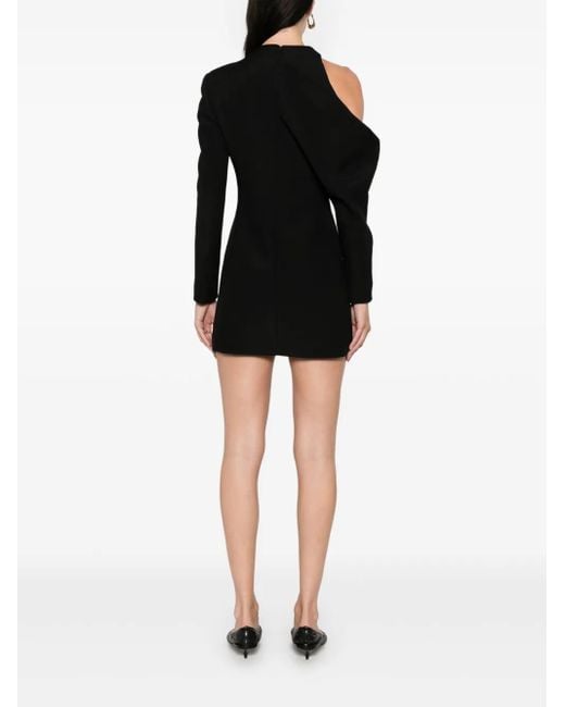 Robe asymétrique Khaite en coloris Black