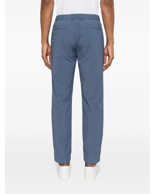 Herno Blue Pocket Drawstring Trousers for men