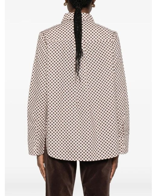 Marc O' Polo Natural Blouse À Imprimé Peau De Serpent