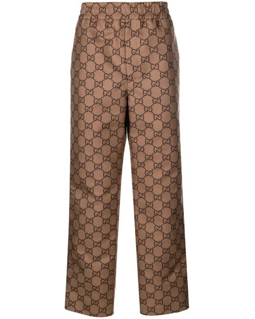 Gucci Cropped Broek in het Brown voor heren