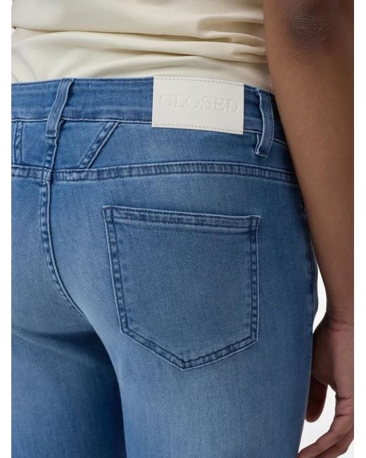 Vaqueros Baker Closed de color Blue