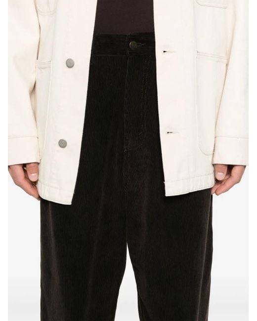 Haikure Black Jo Velvet Trousers for men