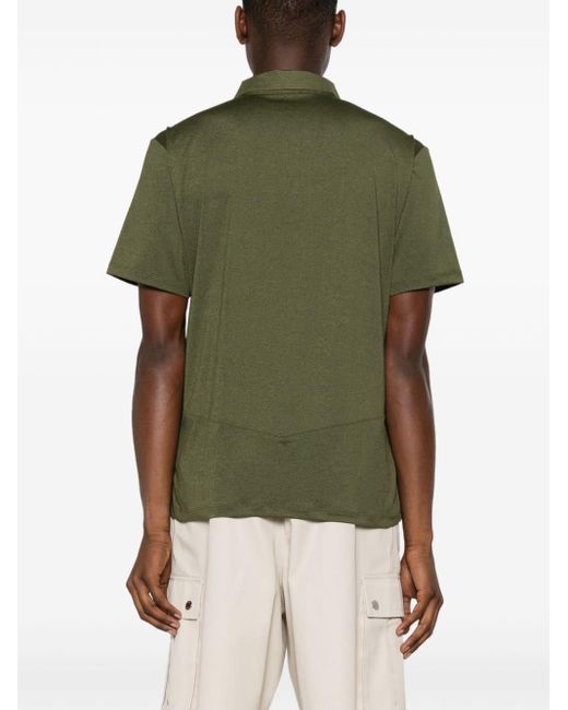 Rossignol Green Raised-logo Polo Shirt for men
